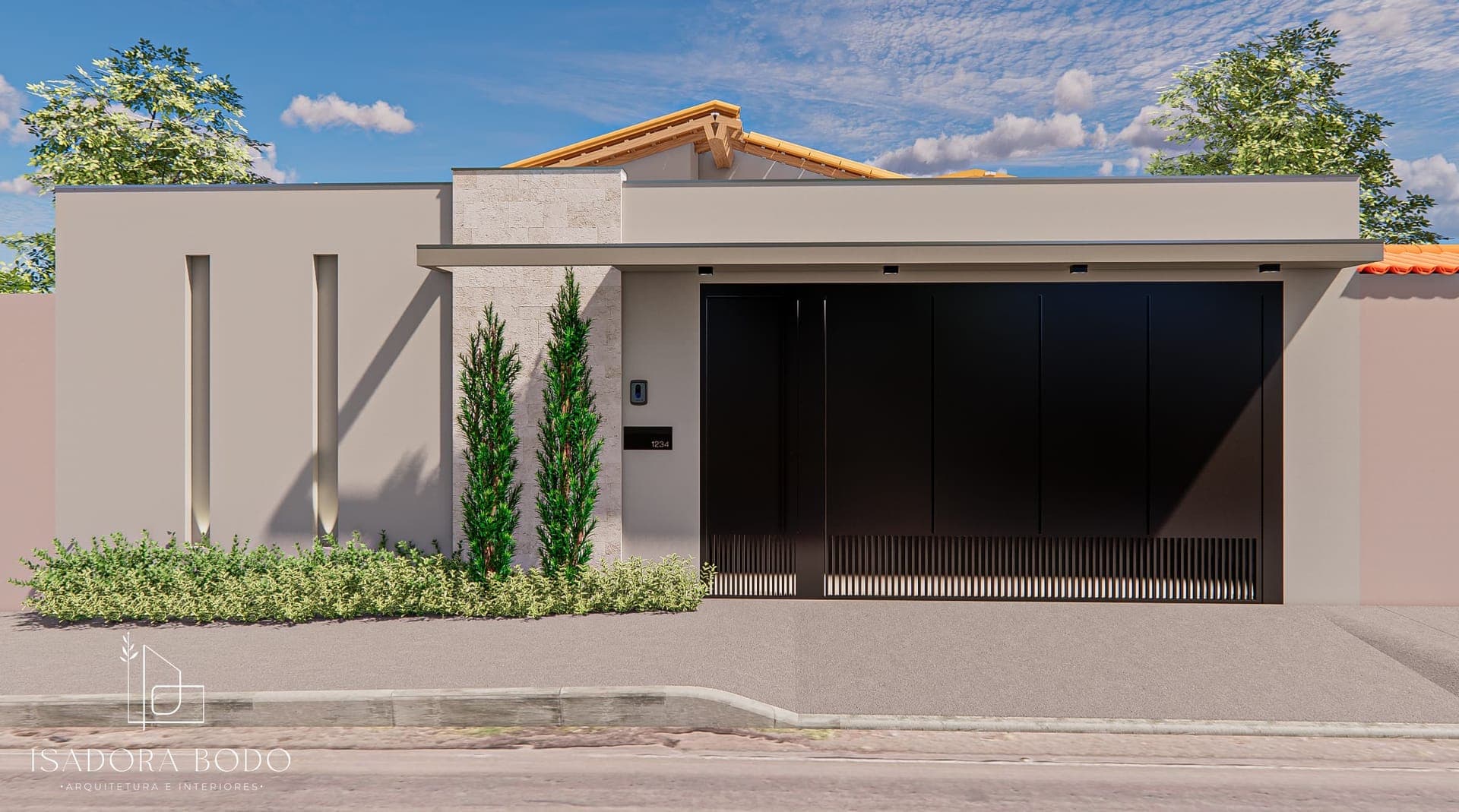 Fachada Residencial - Projeto Renascer